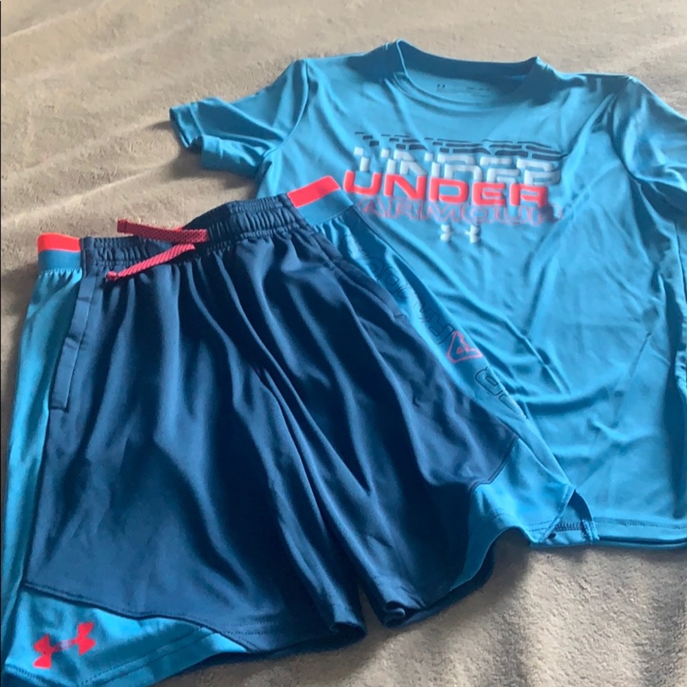 Boys Under Armour set